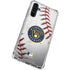MLB Milwaukee Brewers Game Ball Galaxy A54 5G Clear Case