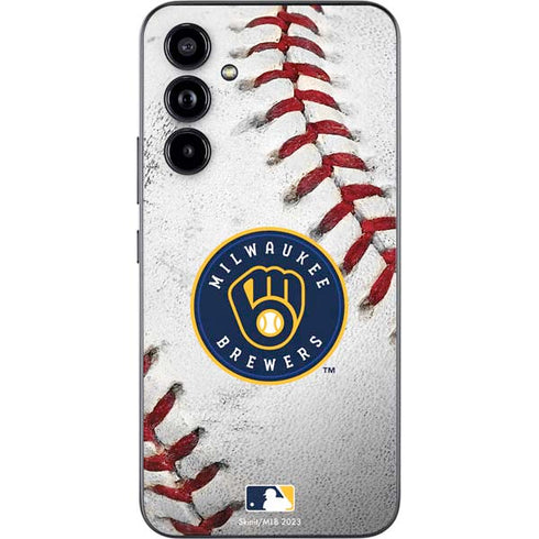MLB Milwaukee Brewers Game Ball Galaxy A54 5G Skin