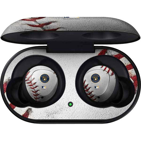MLB Milwaukee Brewers Game Ball Galaxy Buds Skin