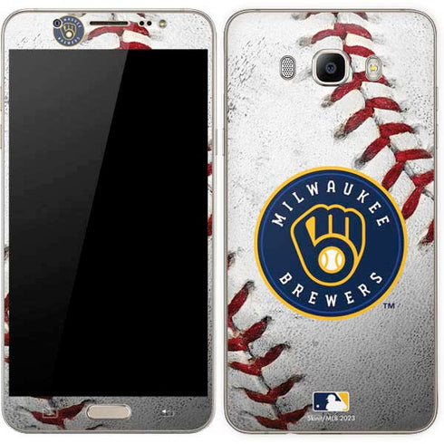 MLB Milwaukee Brewers Game Ball Galaxy J7 Skin
