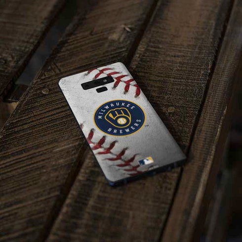 MLB Milwaukee Brewers Game Ball Galaxy Note 9 Skin