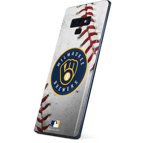 MLB Milwaukee Brewers Game Ball Galaxy Note 9 Skin