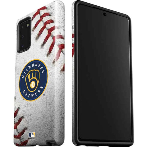 MLB Milwaukee Brewers Game Ball Galaxy Note20 5G Pro Case