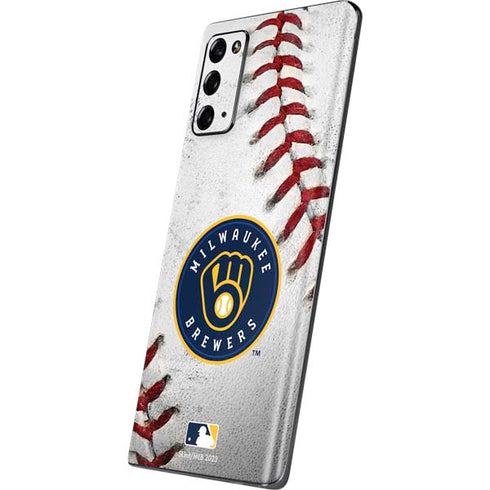 MLB Milwaukee Brewers Game Ball Galaxy Note20 5G Skin