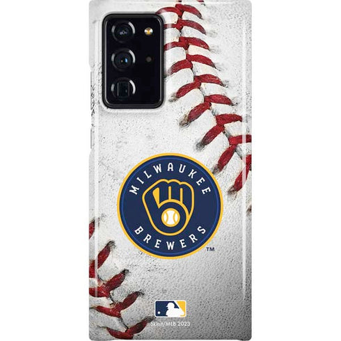 MLB Milwaukee Brewers Game Ball Galaxy Note20 Ultra 5G Lite Case