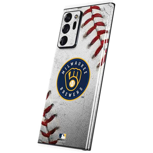MLB Milwaukee Brewers Game Ball Galaxy Note20 Ultra 5G Skin