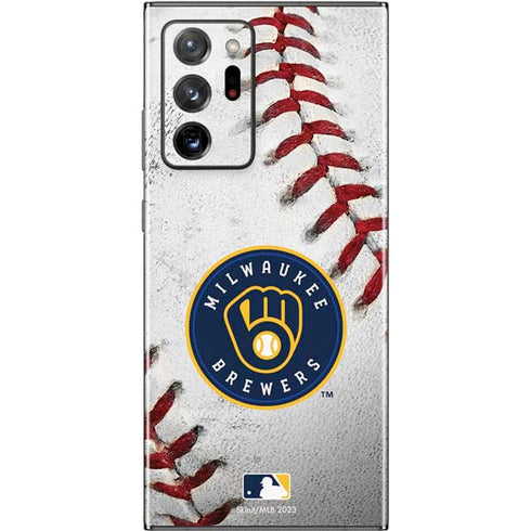 MLB Milwaukee Brewers Game Ball Galaxy Note20 Ultra 5G Skin