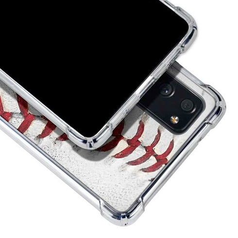 MLB Milwaukee Brewers Game Ball Galaxy S20 FE Clear Case