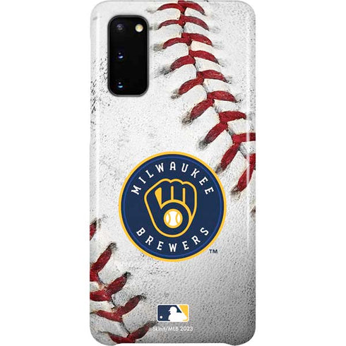 MLB Milwaukee Brewers Game Ball Galaxy S20 Lite Case