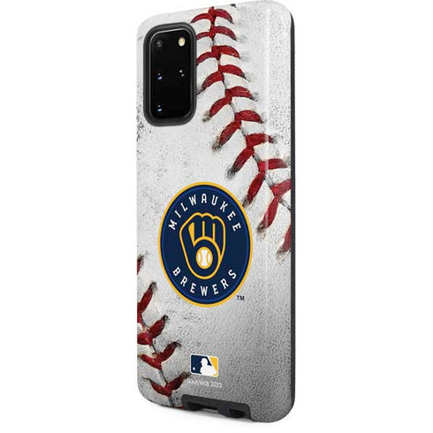 MLB Milwaukee Brewers Game Ball Galaxy S20 Plus Pro Case