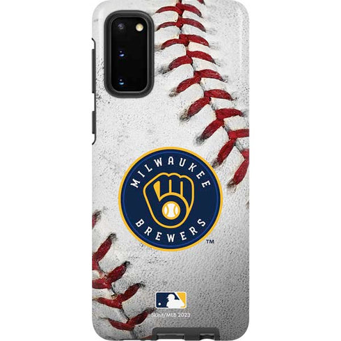 MLB Milwaukee Brewers Game Ball Galaxy S20 Pro Case