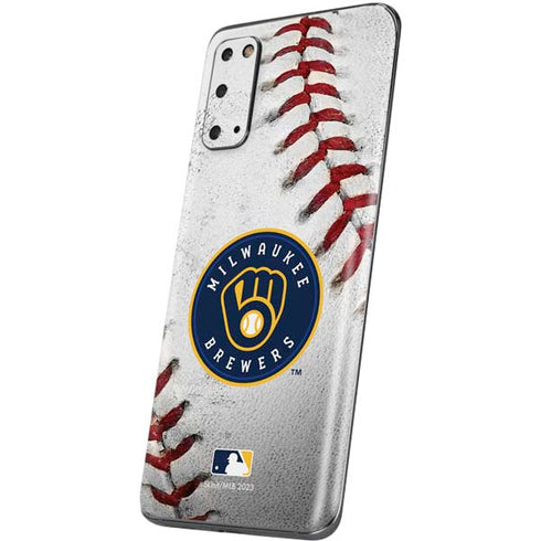 MLB Milwaukee Brewers Game Ball Galaxy S20 Skin
