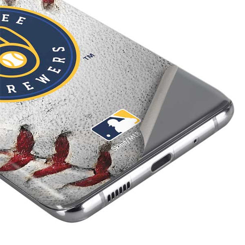 MLB Milwaukee Brewers Game Ball Galaxy S20 Skin