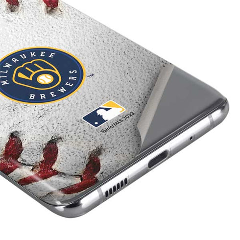 MLB Milwaukee Brewers Game Ball Galaxy S20 Ultra 5G Skin