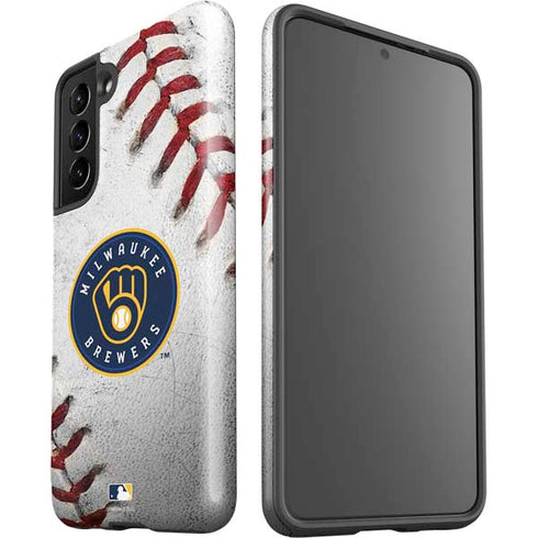 MLB Milwaukee Brewers Game Ball Galaxy S21 5G Pro Case