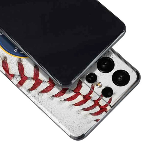 MLB Milwaukee Brewers Game Ball Galaxy S21 Ultra 5G Skin