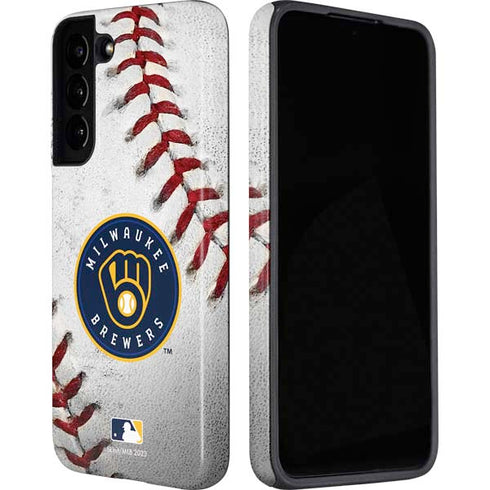 MLB Milwaukee Brewers Game Ball Galaxy S22 Plus Pro Case