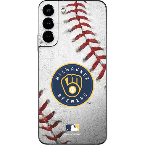 MLB Milwaukee Brewers Game Ball Galaxy S22 Plus Skin