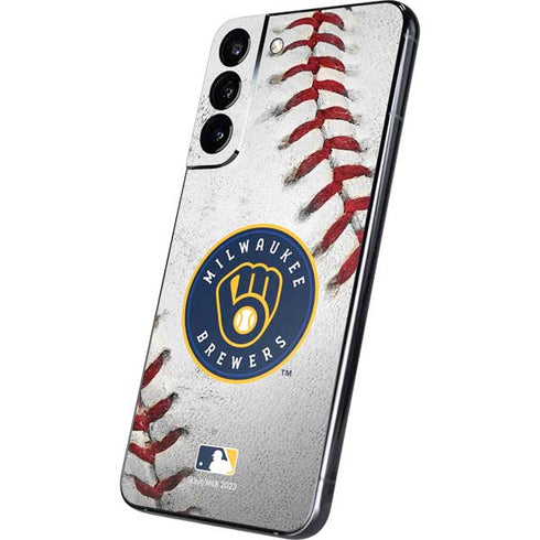MLB Milwaukee Brewers Game Ball Galaxy S22 Plus Skin