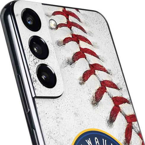 MLB Milwaukee Brewers Game Ball Galaxy S22 Plus Skin