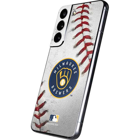 MLB Milwaukee Brewers Game Ball Galaxy S22 Skin