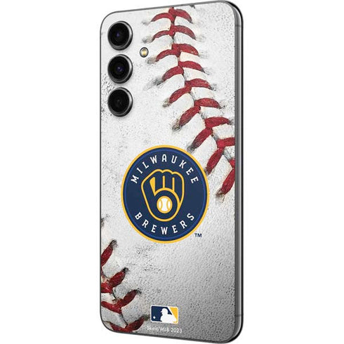 MLB Milwaukee Brewers Game Ball Galaxy S23 FE Skin