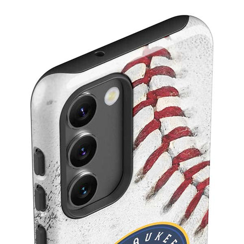 MLB Milwaukee Brewers Game Ball Galaxy S23 Pro Case