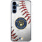 MLB Milwaukee Brewers Game Ball Galaxy S24 Clear Case