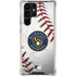 MLB Milwaukee Brewers Game Ball Galaxy S24 Ultra Clear Case