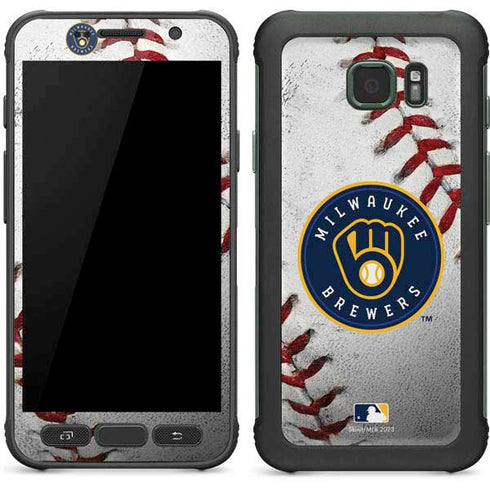 MLB Milwaukee Brewers Game Ball Galaxy S7 Active Skin