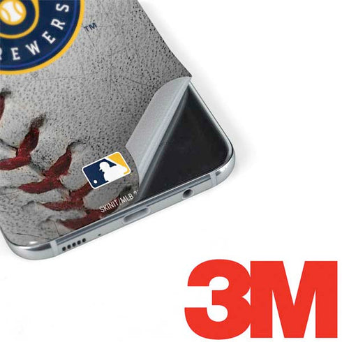 MLB Milwaukee Brewers Game Ball Galaxy S8 Plus Skin
