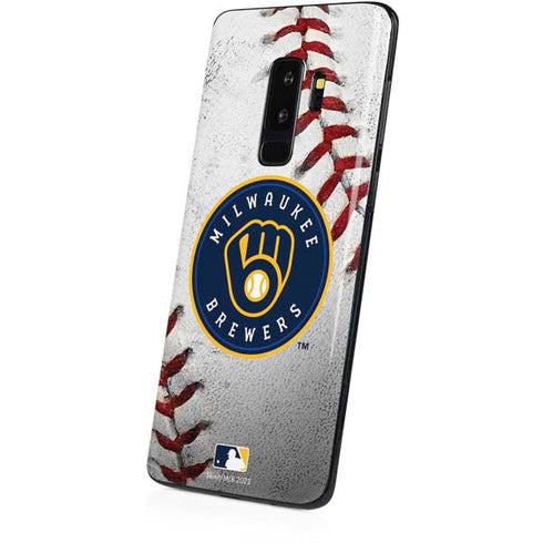 MLB Milwaukee Brewers Game Ball Galaxy S9 Plus Skin