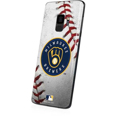 MLB Milwaukee Brewers Game Ball Galaxy S9 Skin