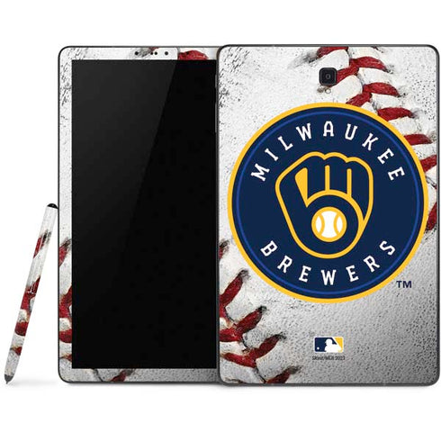 MLB Milwaukee Brewers Game Ball Samsung Galaxy Tab Skin