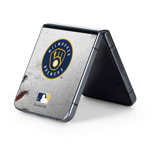 MLB Milwaukee Brewers Game Ball Galaxy Z Flip5 5G Skin
