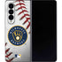 MLB Milwaukee Brewers Game Ball Galaxy Z Fold4 5G Skin