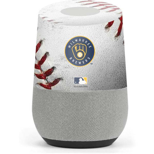 MLB Milwaukee Brewers Game Ball Google Home Skin