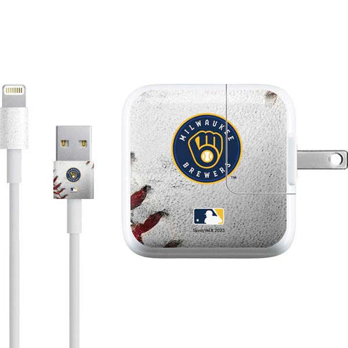 MLB Milwaukee Brewers Game Ball iPad Charger (10W USB) Skin