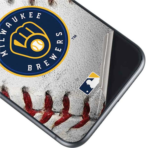 MLB Milwaukee Brewers Game Ball iPhone 11 Skin