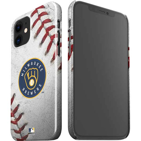 MLB Milwaukee Brewers Game Ball iPhone 12 Mini Lite Case