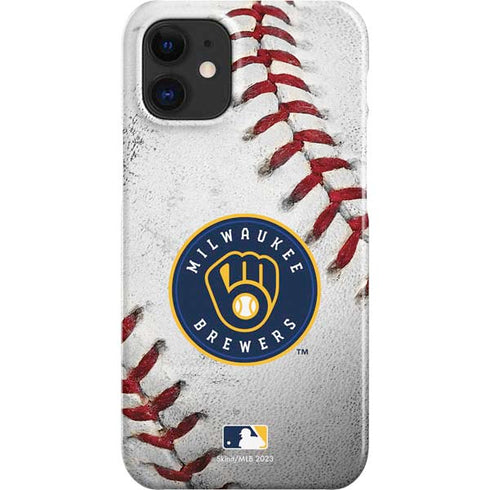MLB Milwaukee Brewers Game Ball iPhone 12 Mini Lite Case