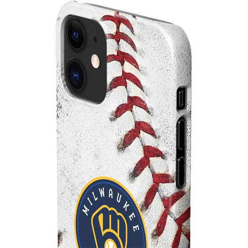 MLB Milwaukee Brewers Game Ball iPhone 12 Mini Lite Case
