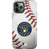 MLB Milwaukee Brewers Game Ball iPhone 12 Pro Impact Case