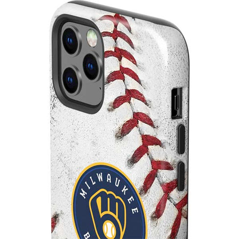 MLB Milwaukee Brewers Game Ball iPhone 12 Pro Impact Case