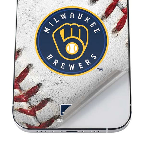 MLB Milwaukee Brewers Game Ball iPhone 12 Pro Skin