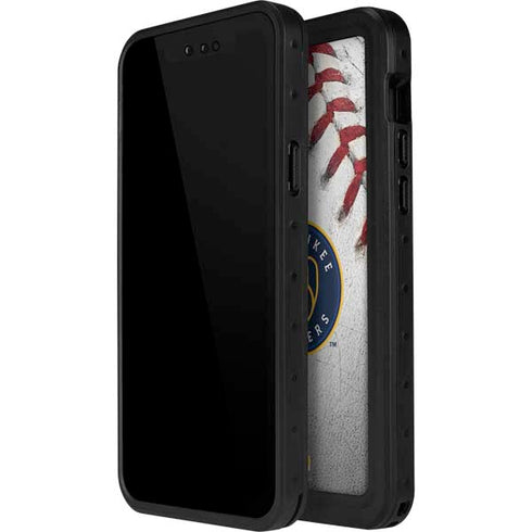 MLB Milwaukee Brewers Game Ball iPhone 12 Pro Waterproof Case