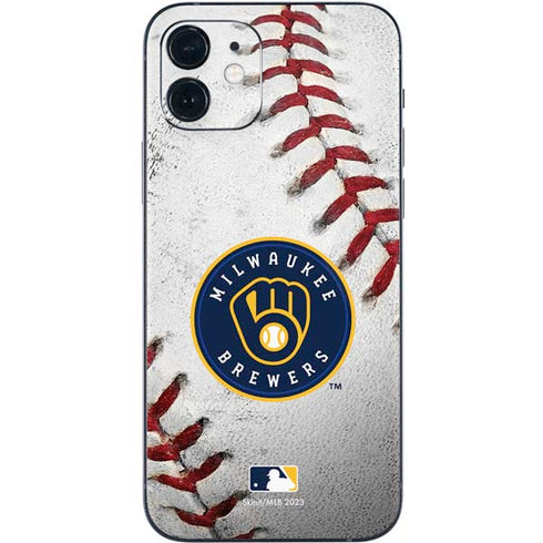 MLB Milwaukee Brewers Game Ball iPhone 12 Skin
