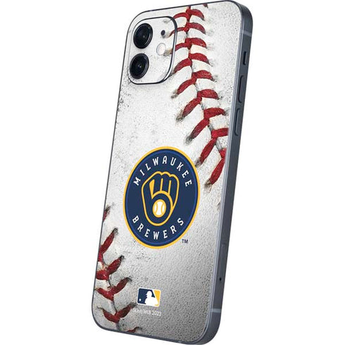 MLB Milwaukee Brewers Game Ball iPhone 12 Skin