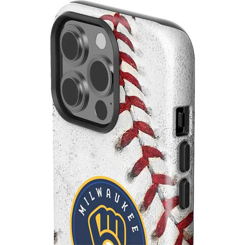 MLB Milwaukee Brewers Game Ball iPhone 13 Pro Impact Case