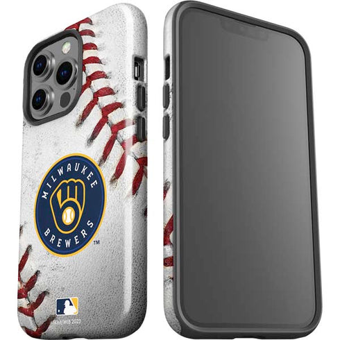 MLB Milwaukee Brewers Game Ball iPhone 13 Pro Impact Case